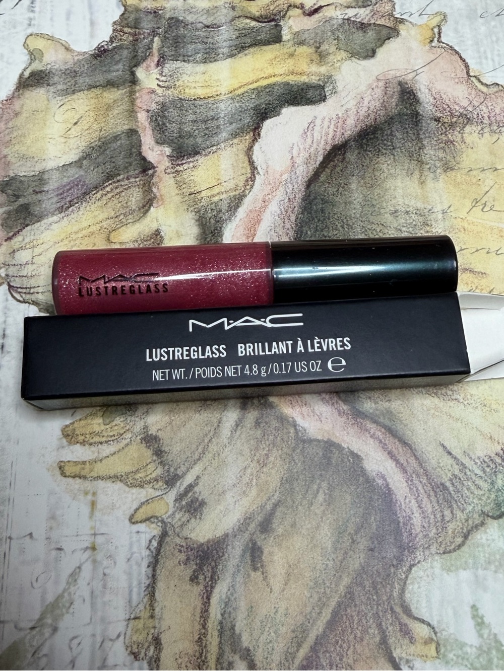 MAC COSMETICS BNIB HEY, SAILOR Lustreglasslipgloss lipglass RARE Limited LE!